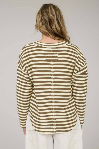 Outrider Stripe Henley