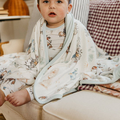 The Boone Three-Layer Baby Quilt