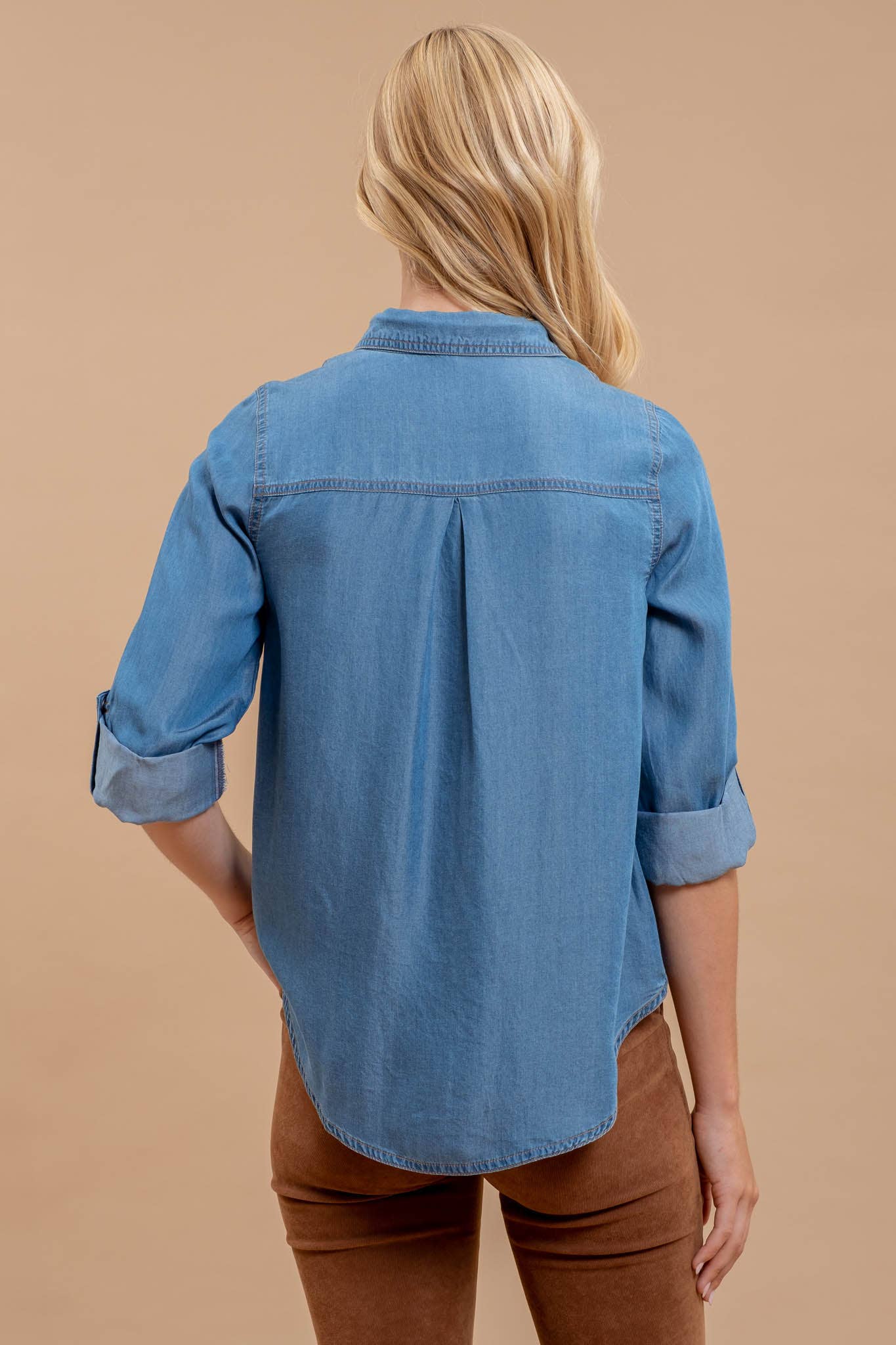 Dolly Denim Western Shirt