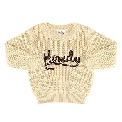 The Howdy Western Sweater