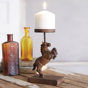 Heritage Horse Candle Holder