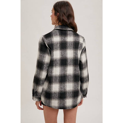 Stone Creek Plaid Shacket
