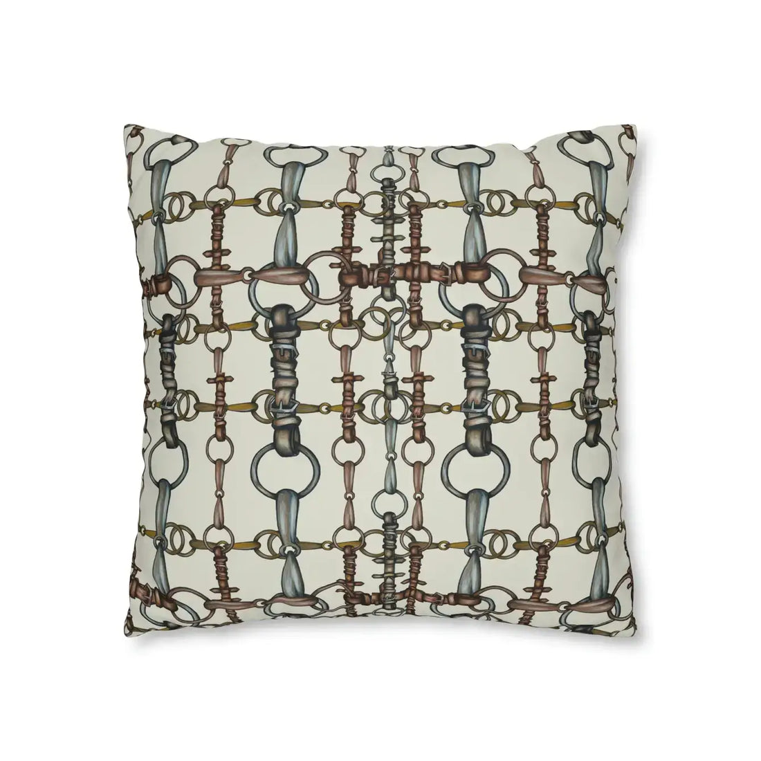 Bridle &amp; Bits Pillow 18x18