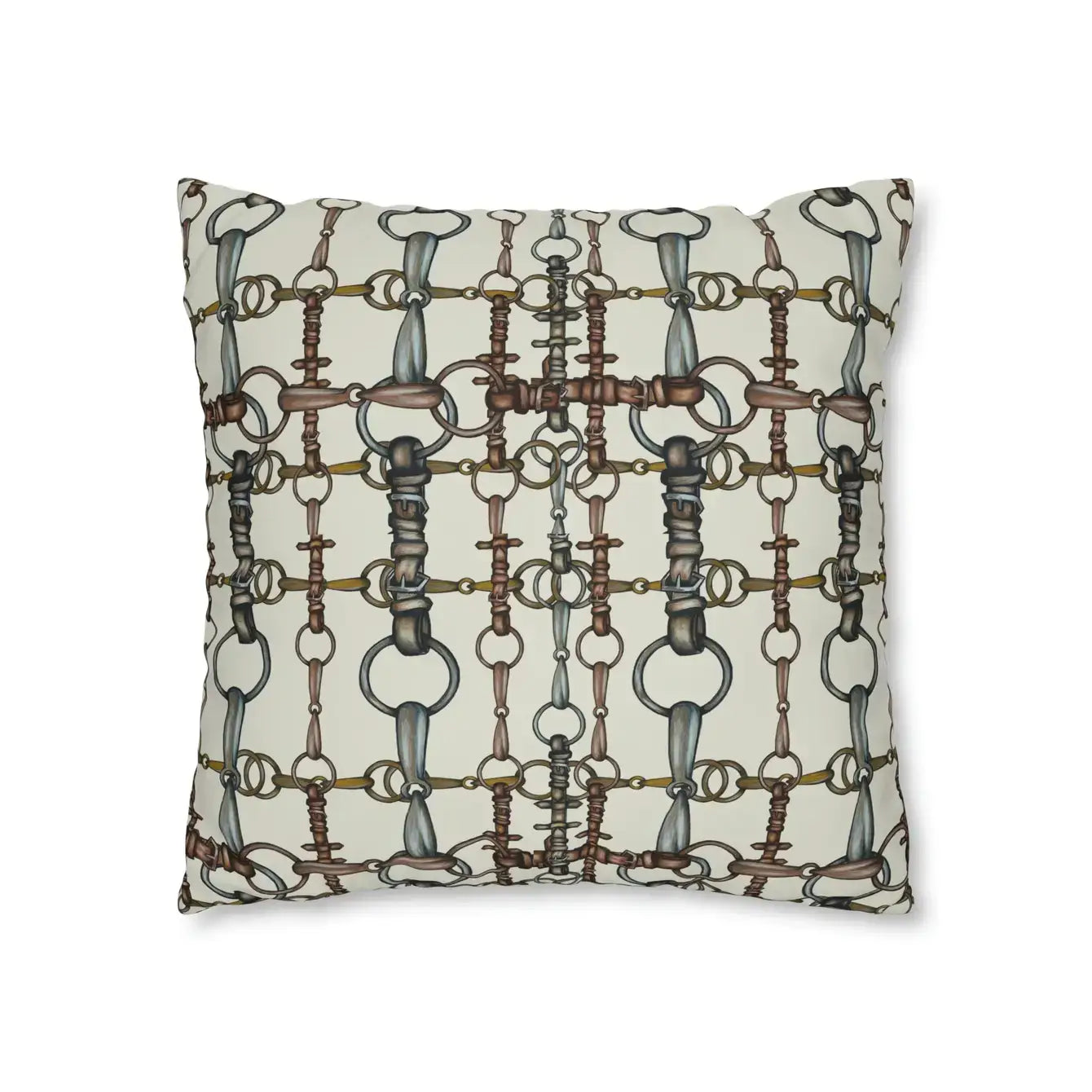 Bridle &amp; Bits Pillow 18x18