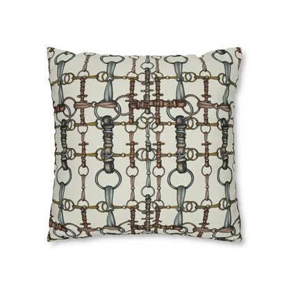 Bridle &amp; Bits Pillow 18x18