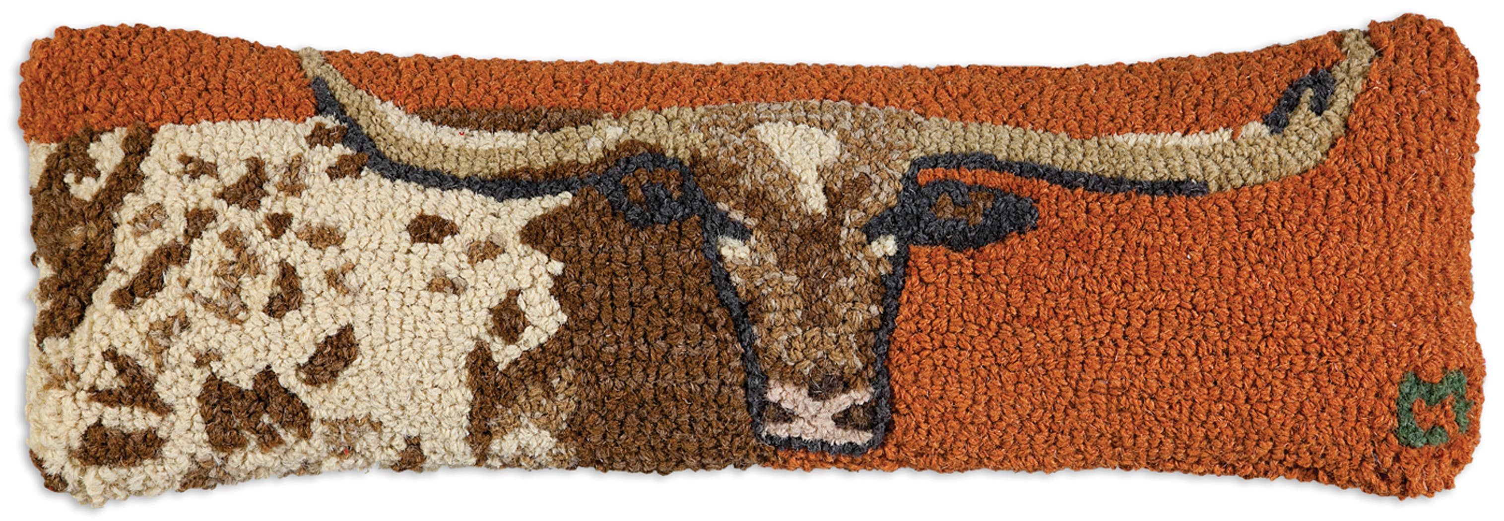 Longhorn Legacy Pillow