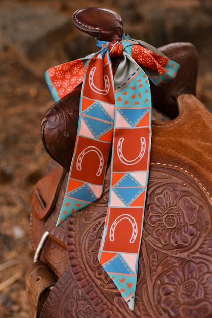 Frontier Patchwork Twilly Scarf