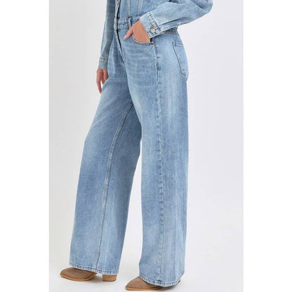 Denim Drift Jumpsuit