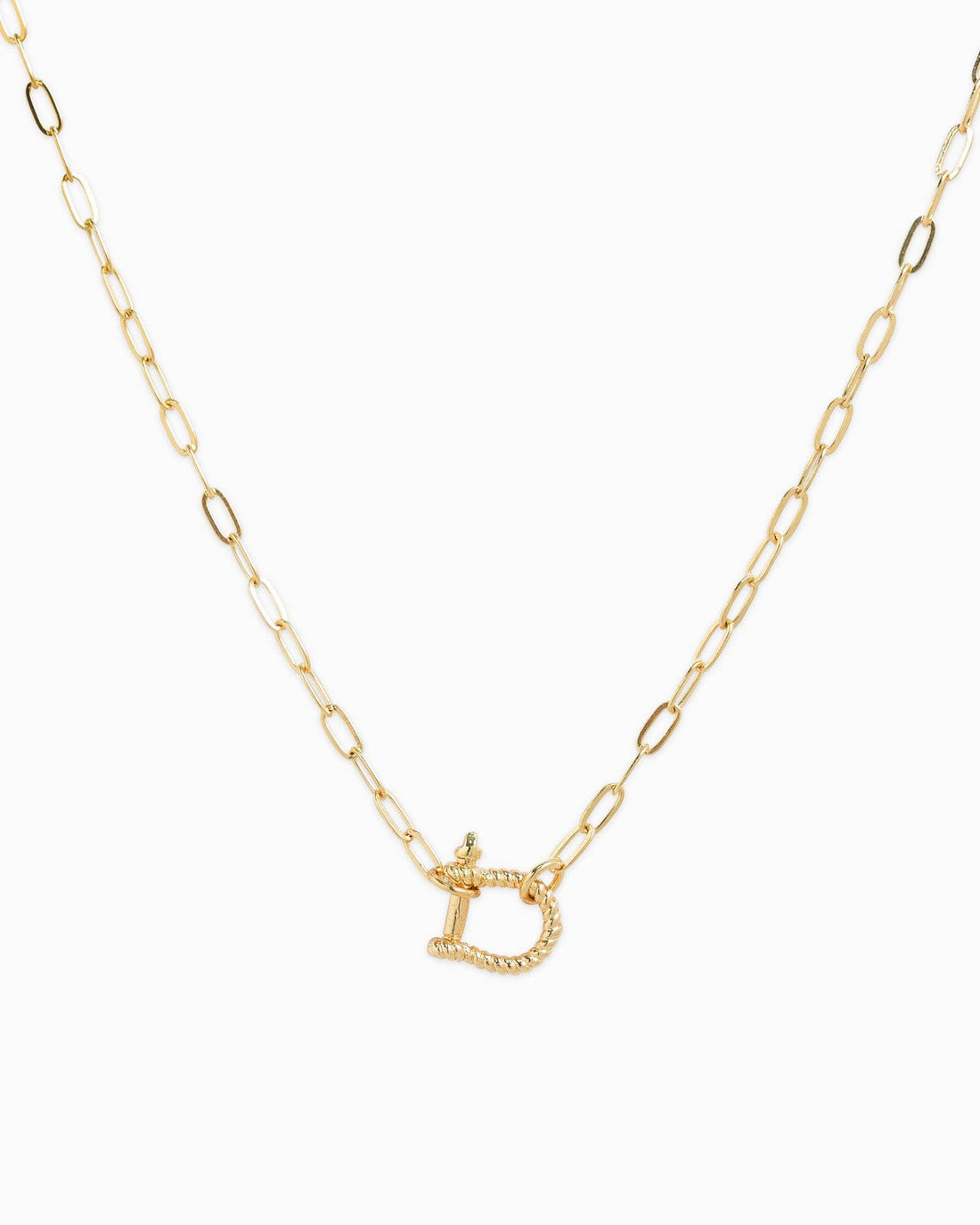Heritage Link Necklace, Gold