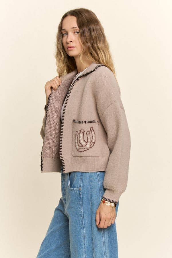 The Bronc Club Cardigan