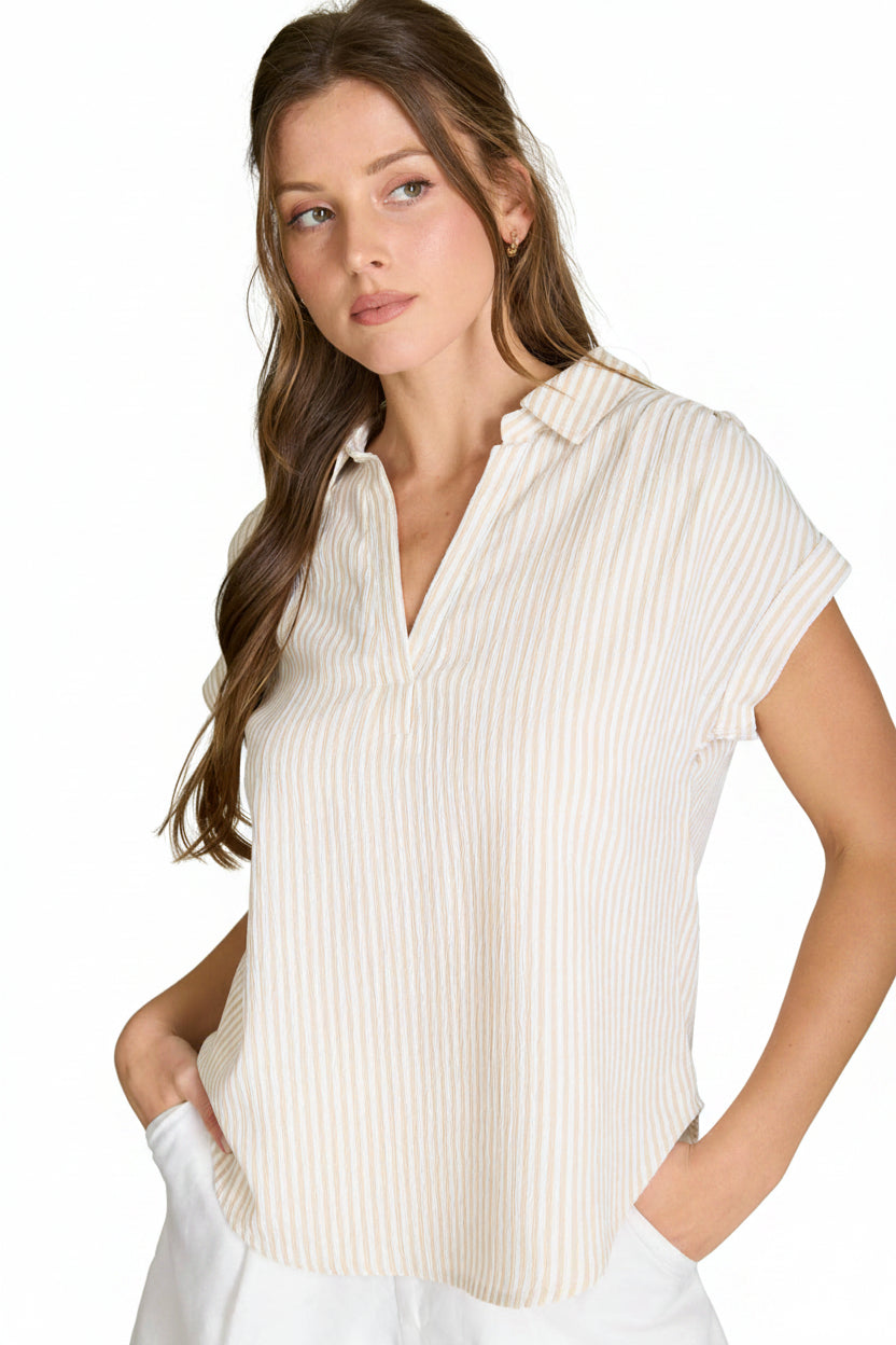 Desert Linen Blouse