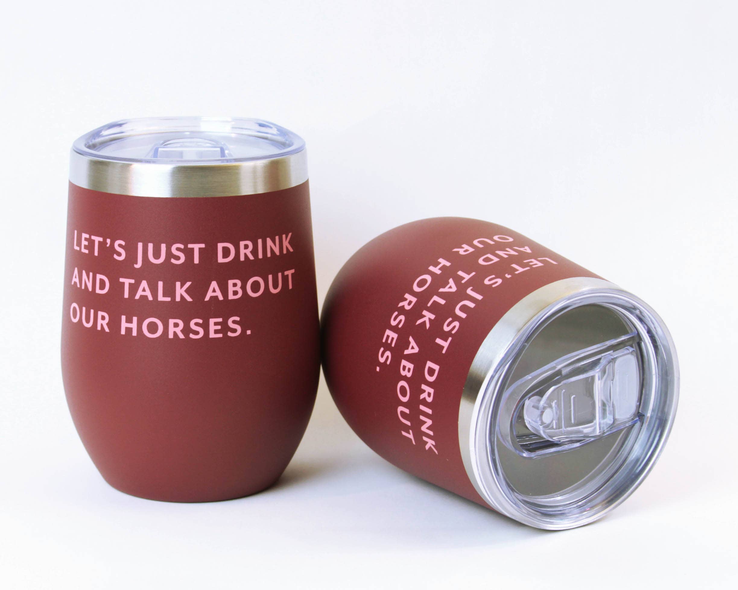 Drink and Talk Wine Tumbler