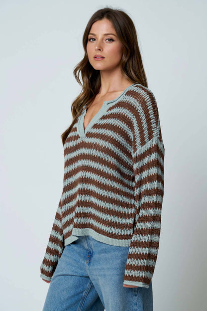 The Big Sky Stripe Sweater