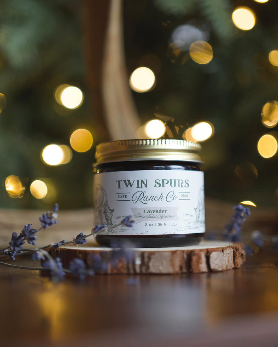 Twin Spurs Ranch Co. — Lavender Tallow Facial Moisturizer