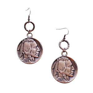 Wild Plains Buffalo Earrings