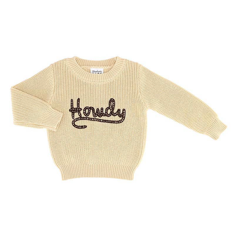 The Howdy Western Sweater