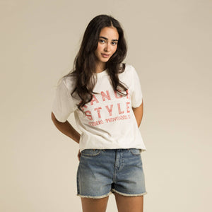 Ranch Style T-Shirt, Vintage White