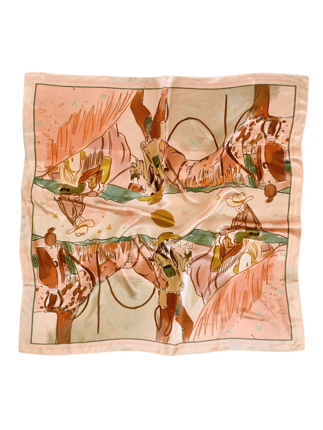 The September Ride Silk Wild Rag