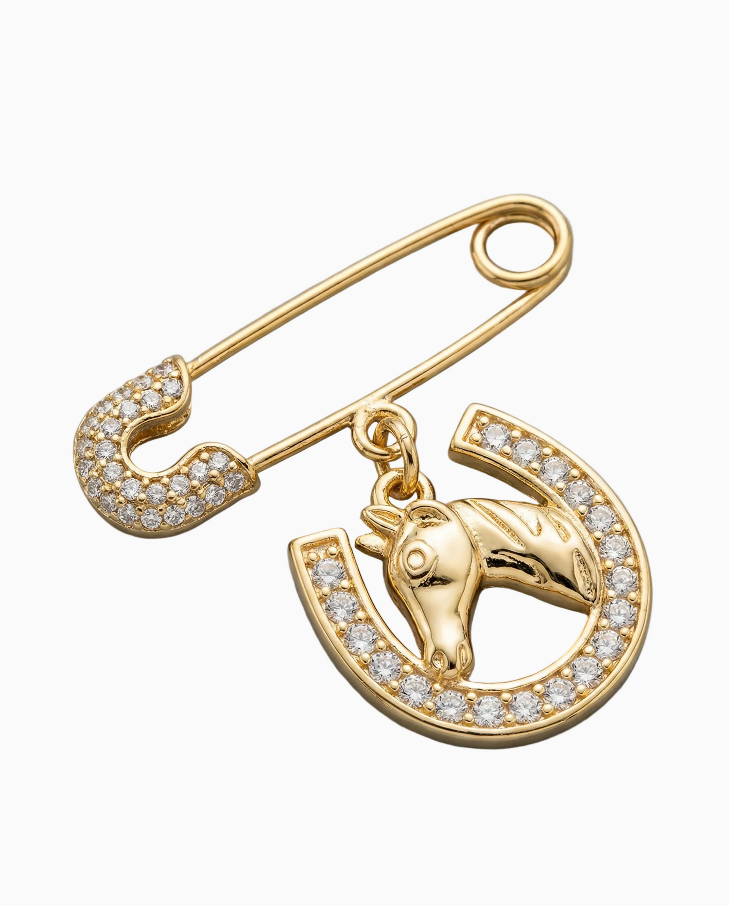 The Golden Rein Pin