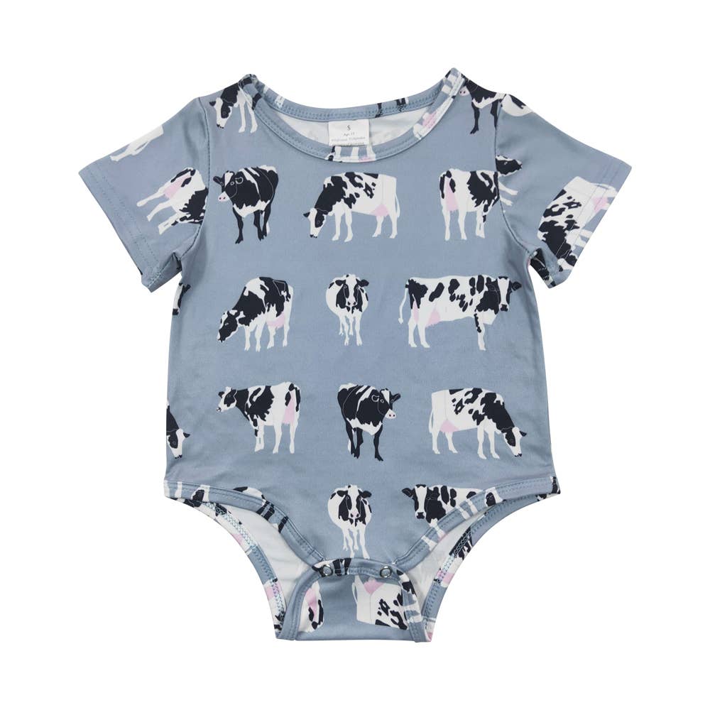 Holstein Cow Romper