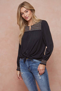 Delany Embroidered Blouse