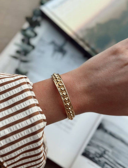 Golden Stud Cuff