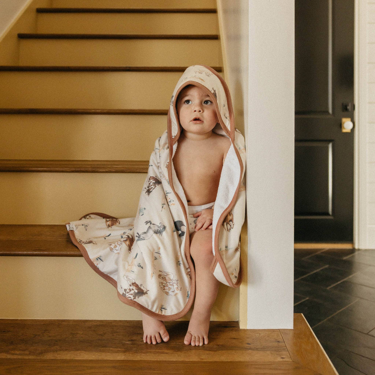 The Montana Hooded Baby Towel