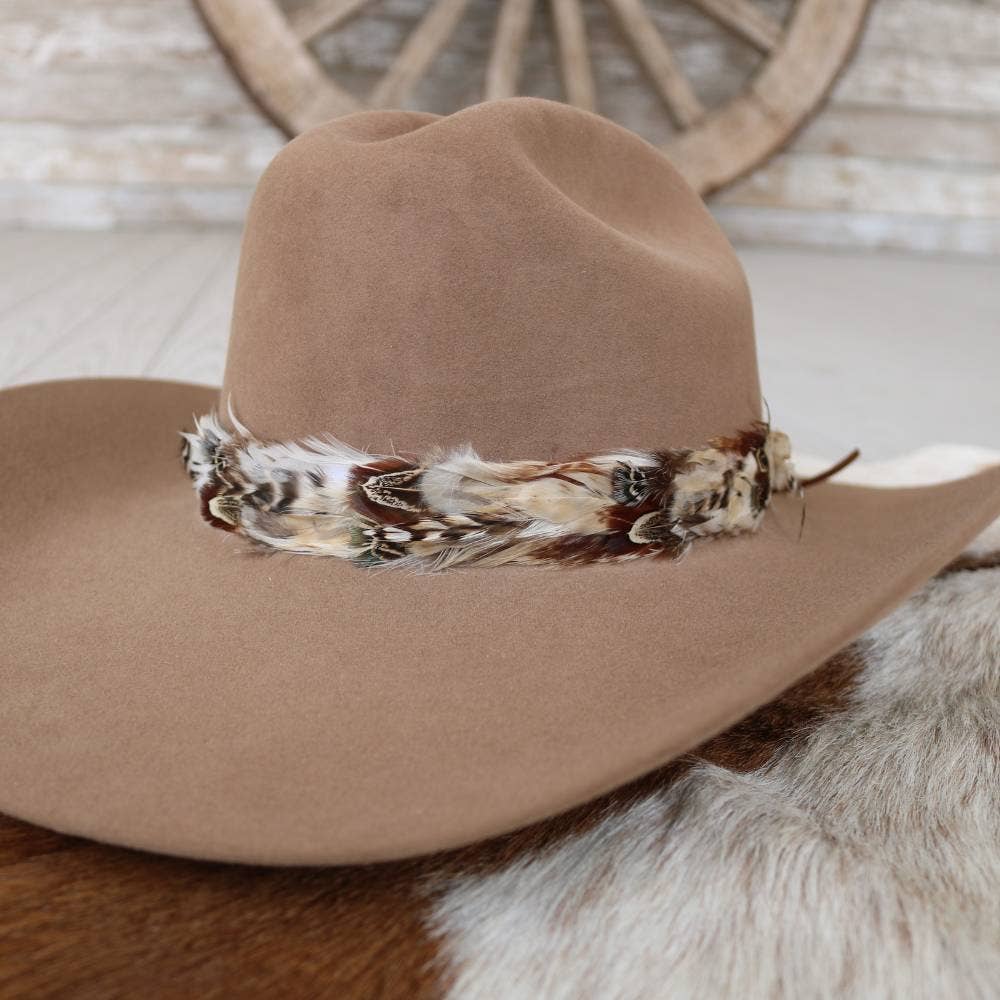 Willow Western Feather Hat Band