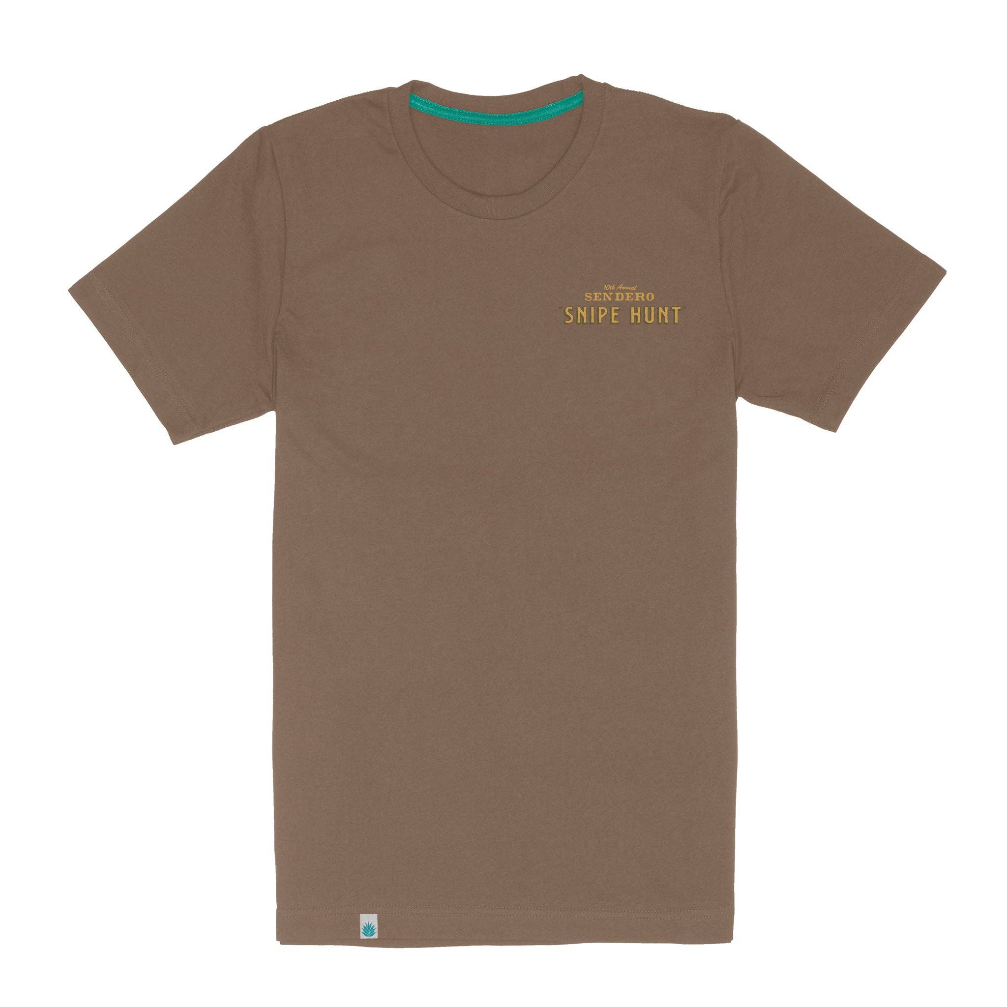 Snipe Hunt T-Shirt, Light Brown