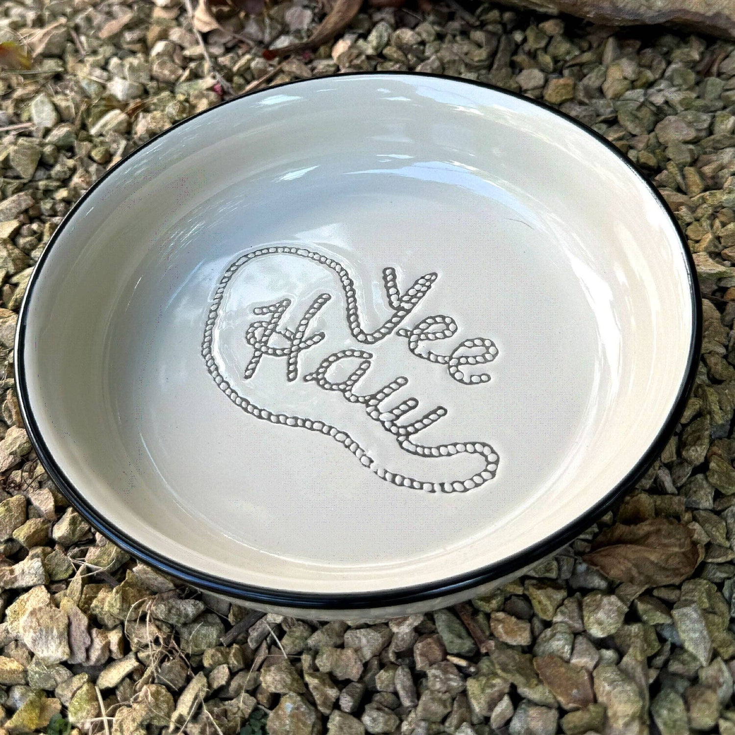 Yee Haw Pet Bowl