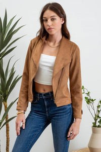 Faye Faux Suede Jacket