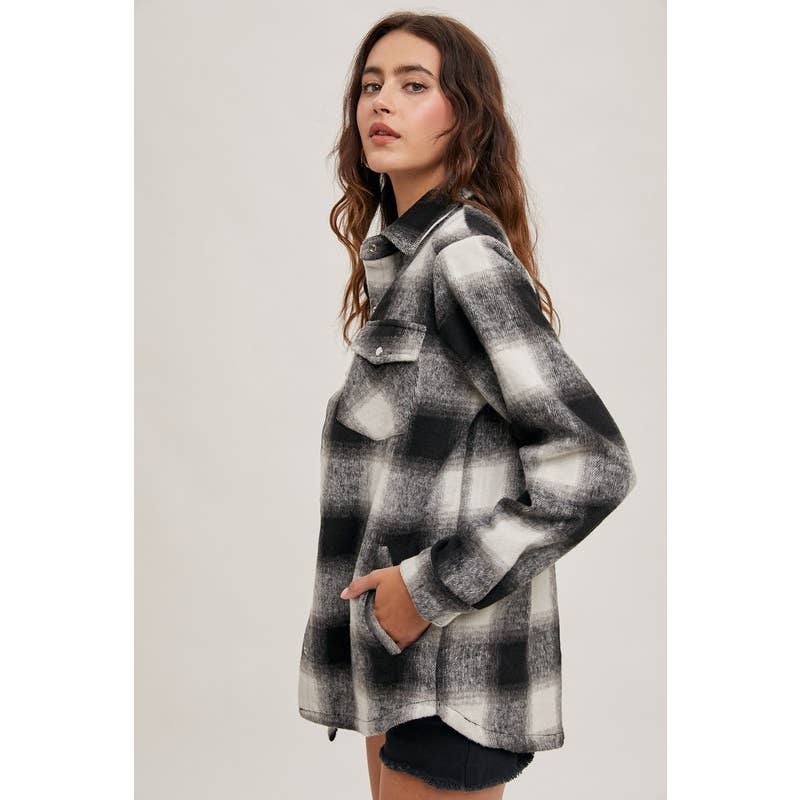Stone Creek Plaid Shacket