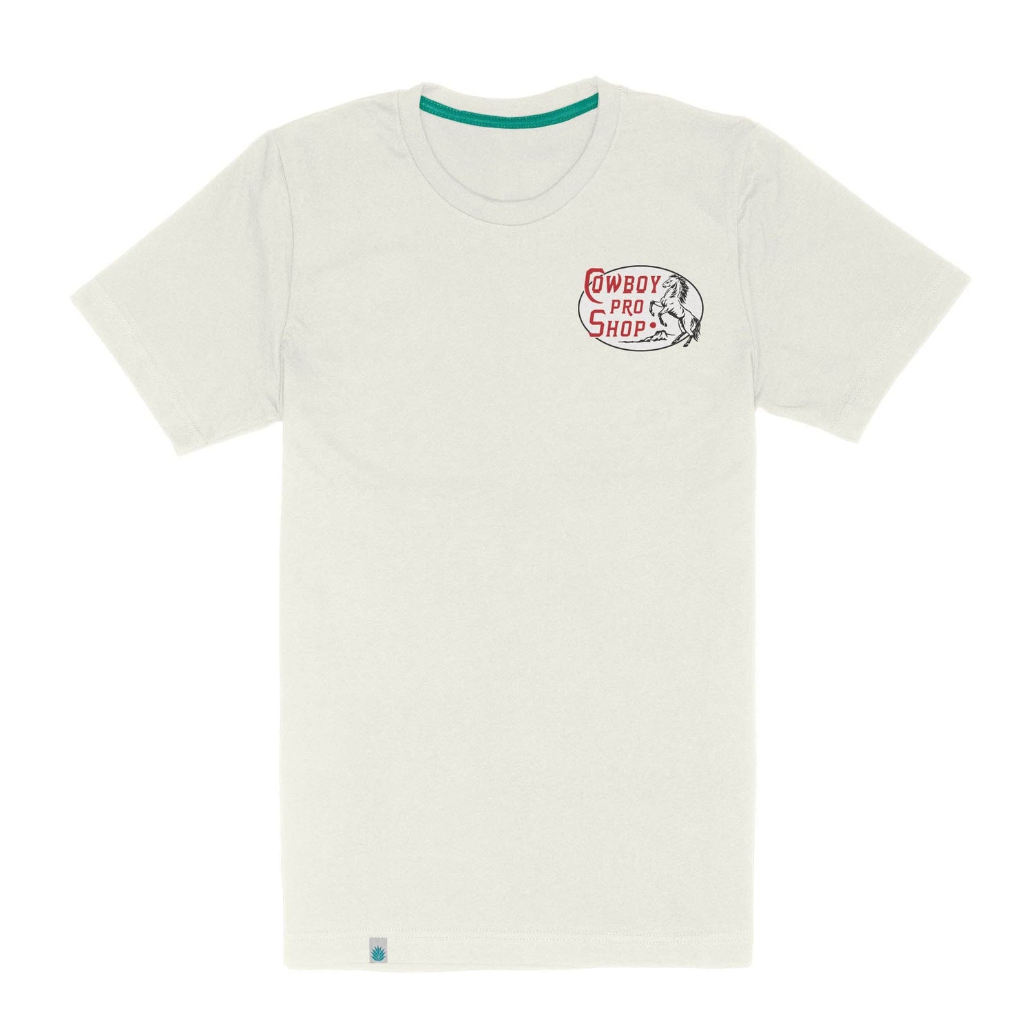 Cowboy Pro Shop T-Shirt, Vintage White