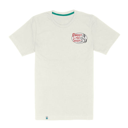 Cowboy Pro Shop T-Shirt, Vintage White
