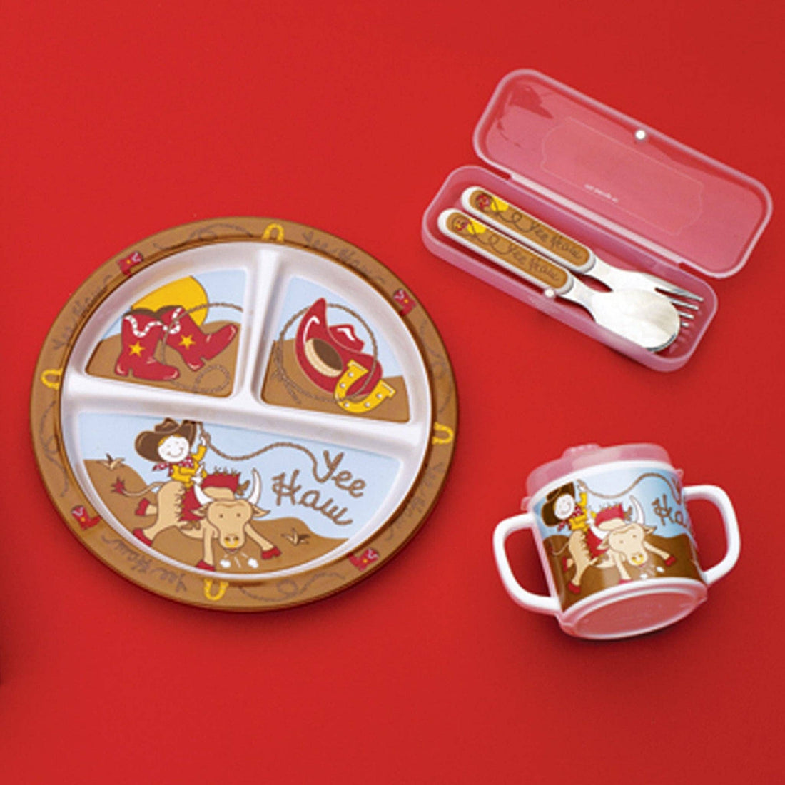 Yee Haw Divided Suction Plate