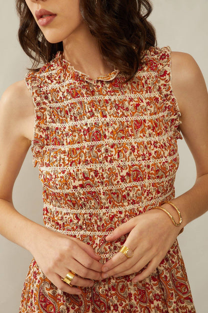 Desert Paisley Dress