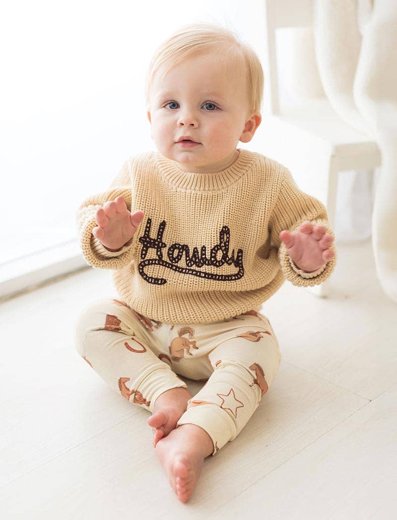 The Howdy Western Sweater