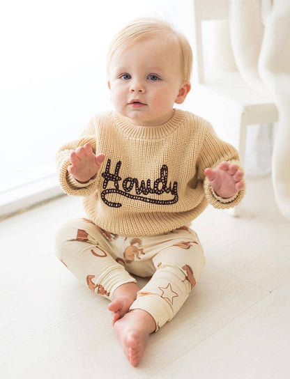 The Howdy Western Sweater