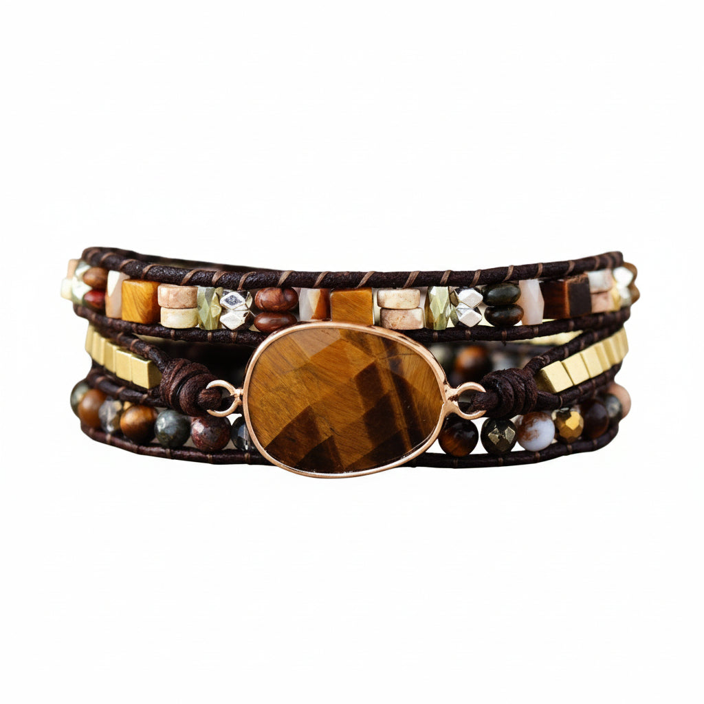 Whiskey Trail Wrap Bracelet