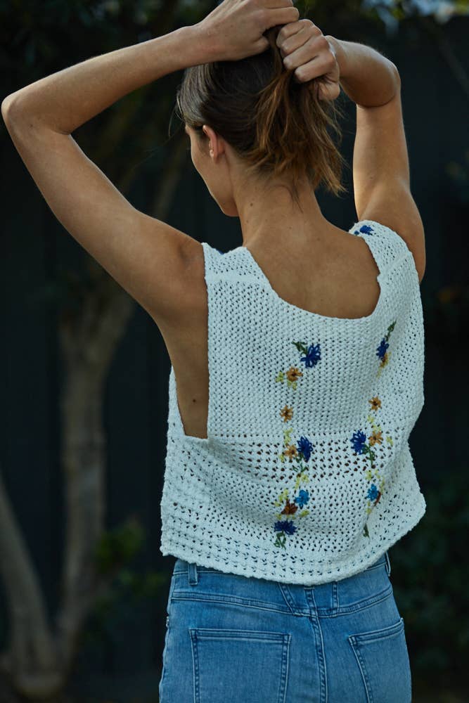 Flora Hideaway Sweater Vest