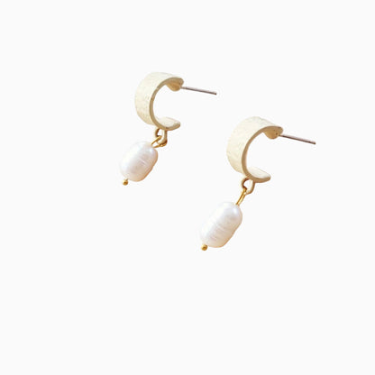 The Stock &amp; Pearl Earrings
