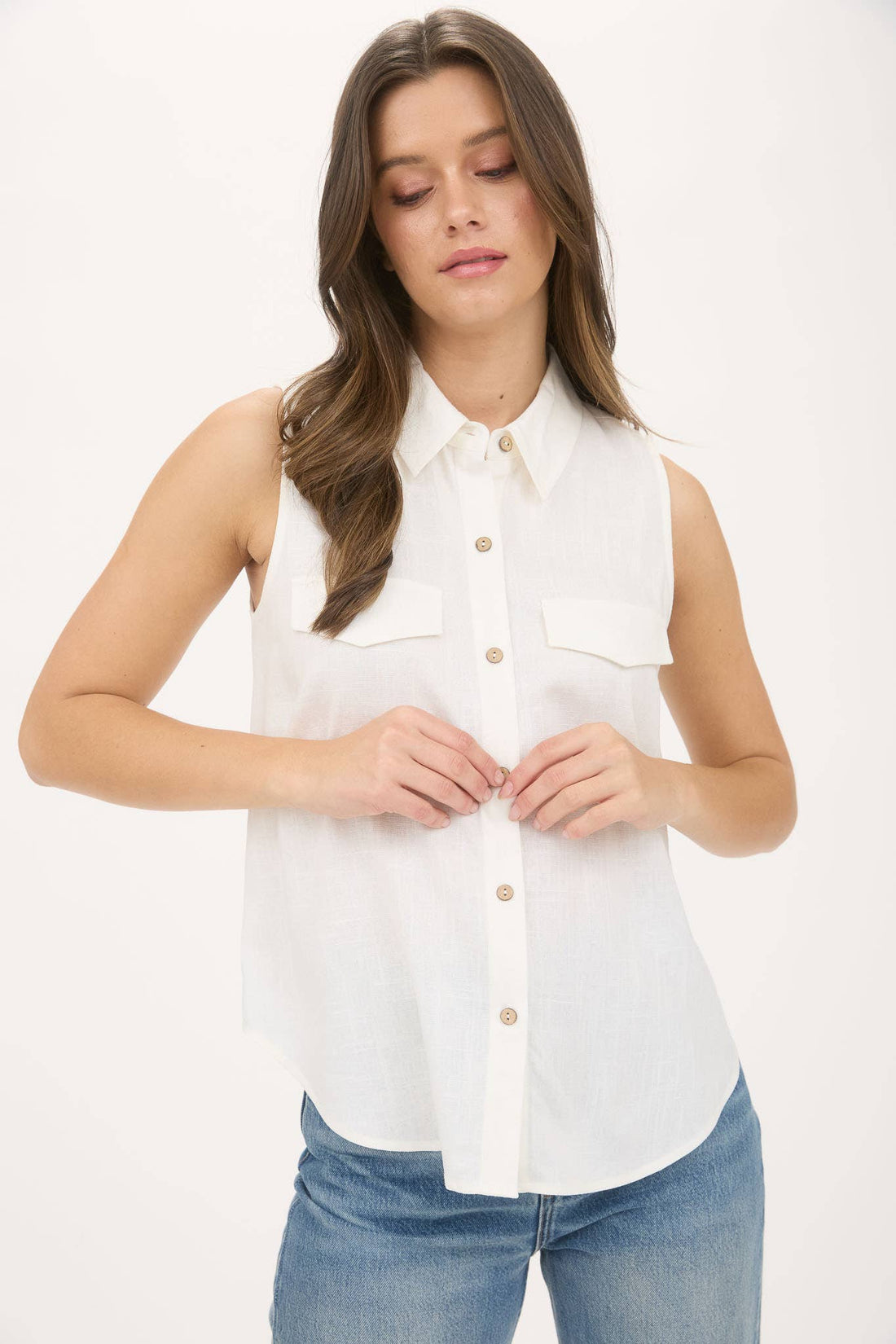 Sundown Sleeveless Shirt