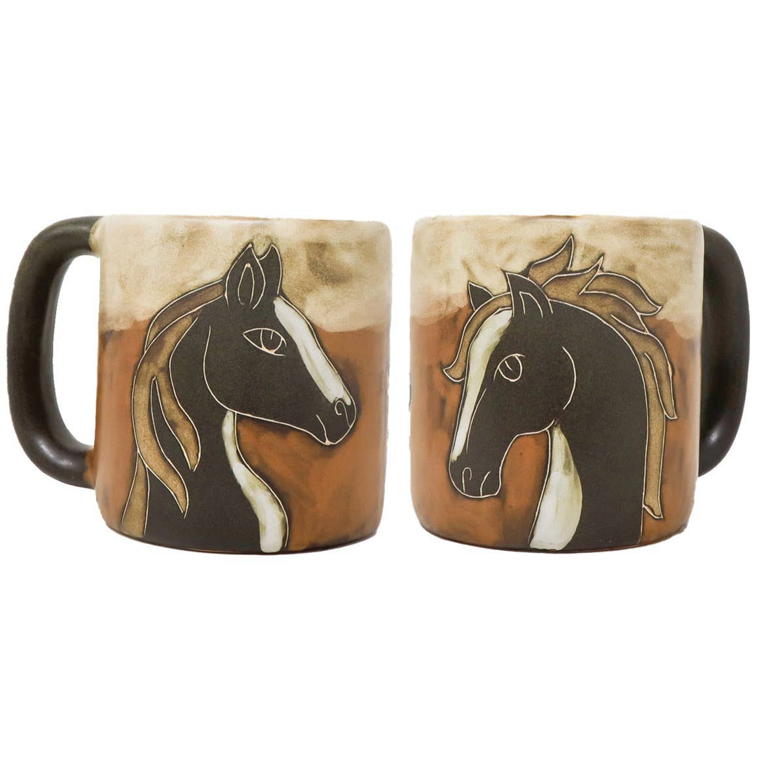 Mara Stoneware Horses Mug