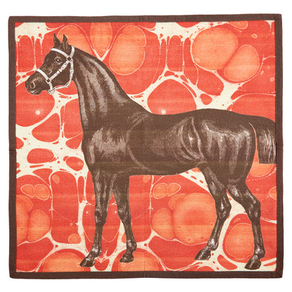 Equus Marble Dinner Napkin, Set of Four