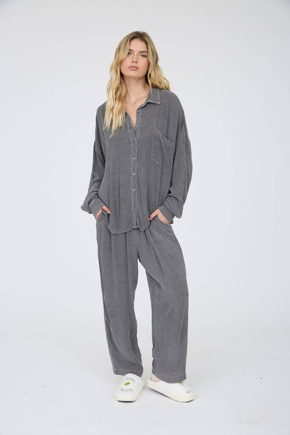 The Smoke Creek Plissé Shirt