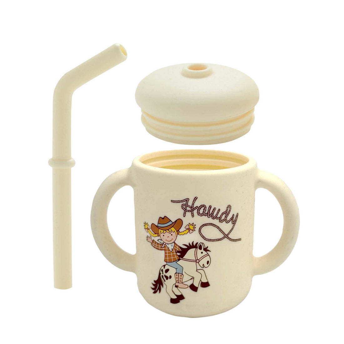 Howdoy Cowgirl Fresh &amp; Messy Sippy Cup