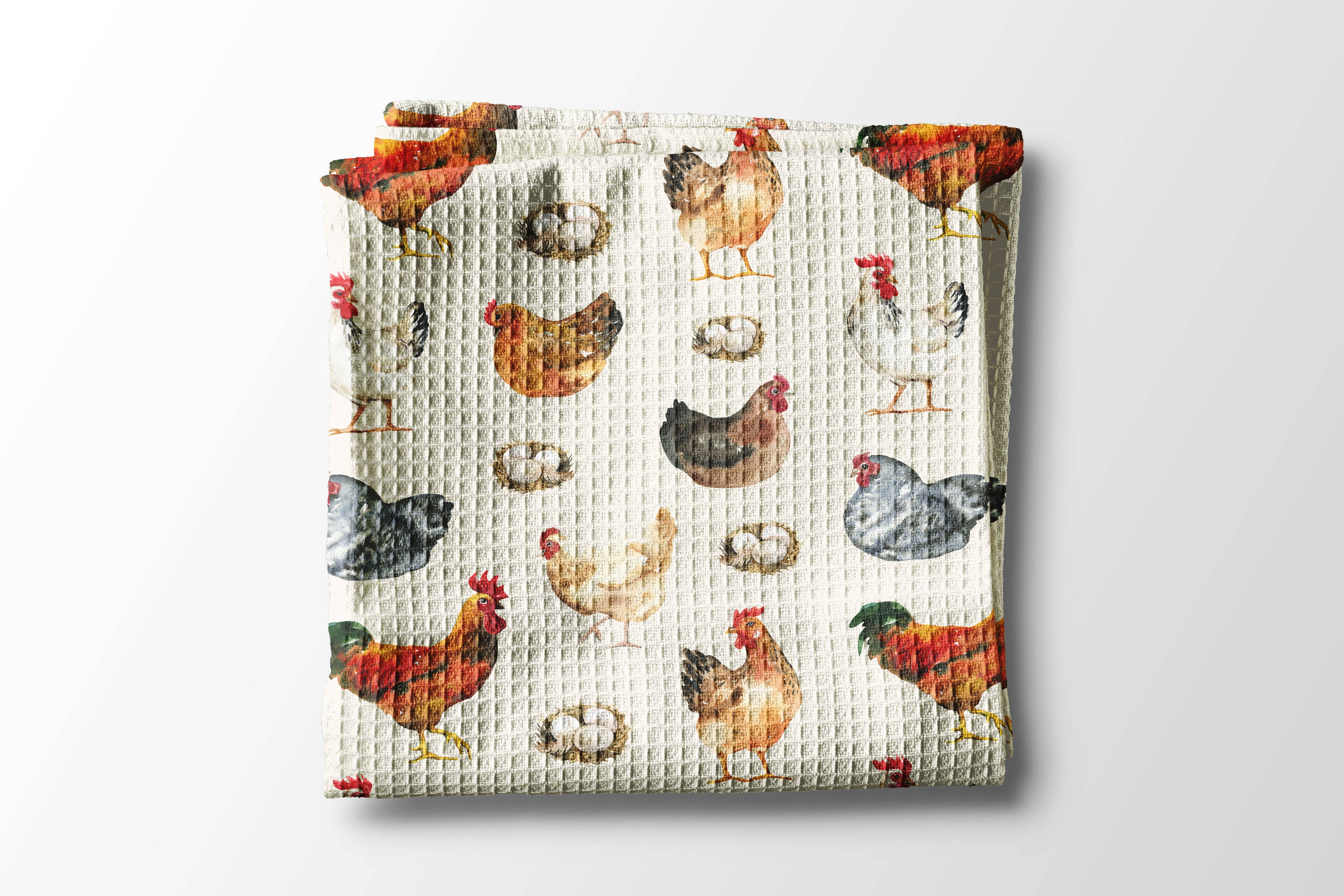 Hen House Tea Towel