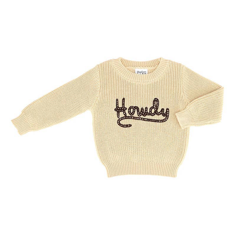 The Howdy Western Sweater