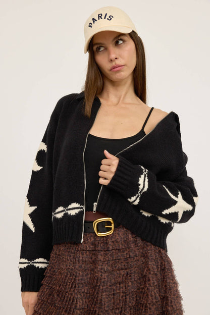 High Desert Sky Sweater, Black