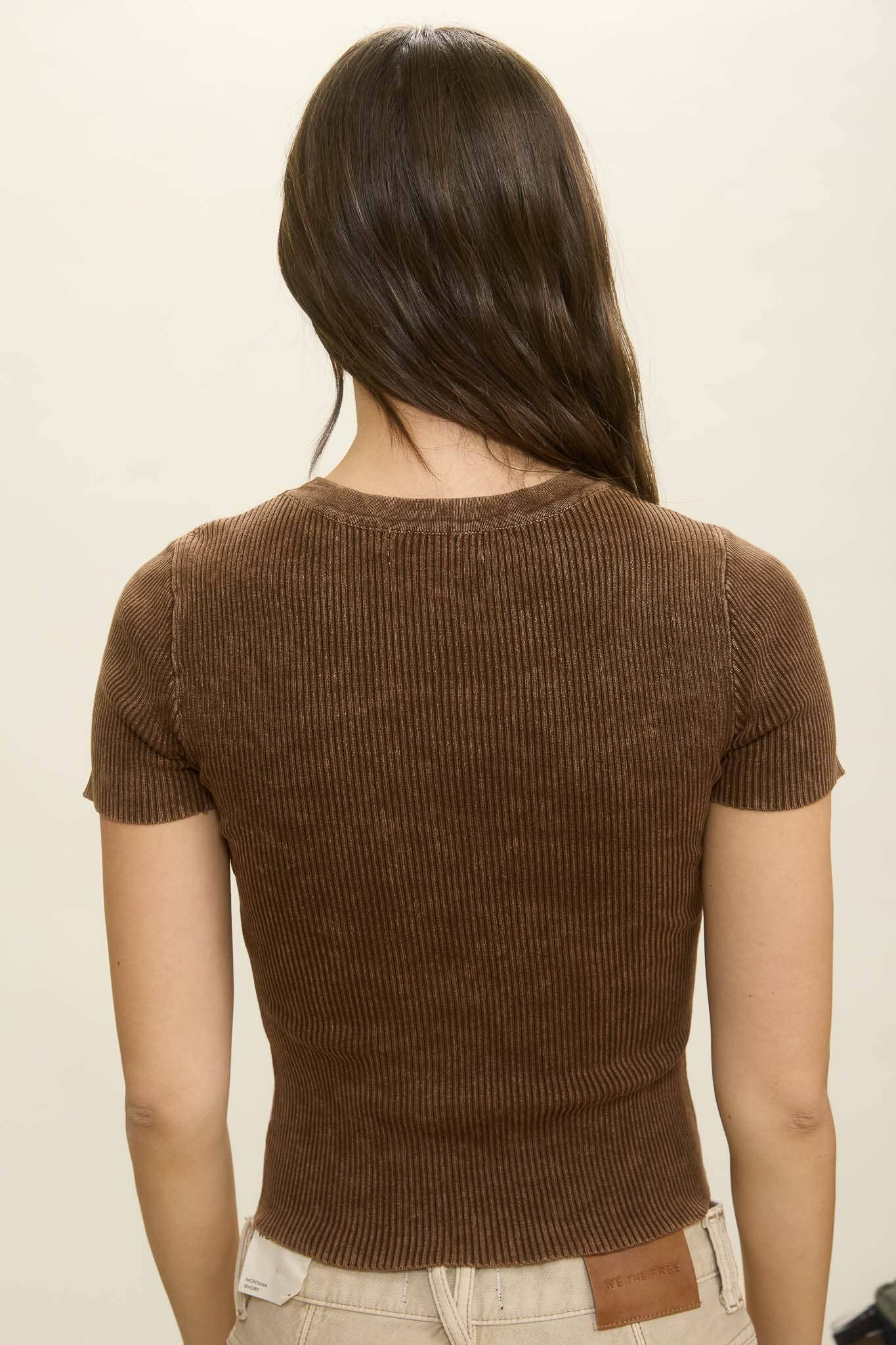 Bronco Brown Top